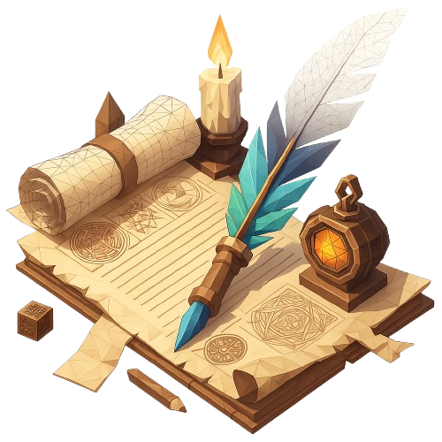3D model representing journal and blogging concept