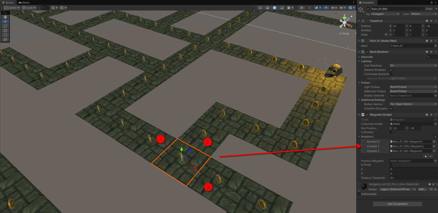 Waypoint with Neighbors loaded