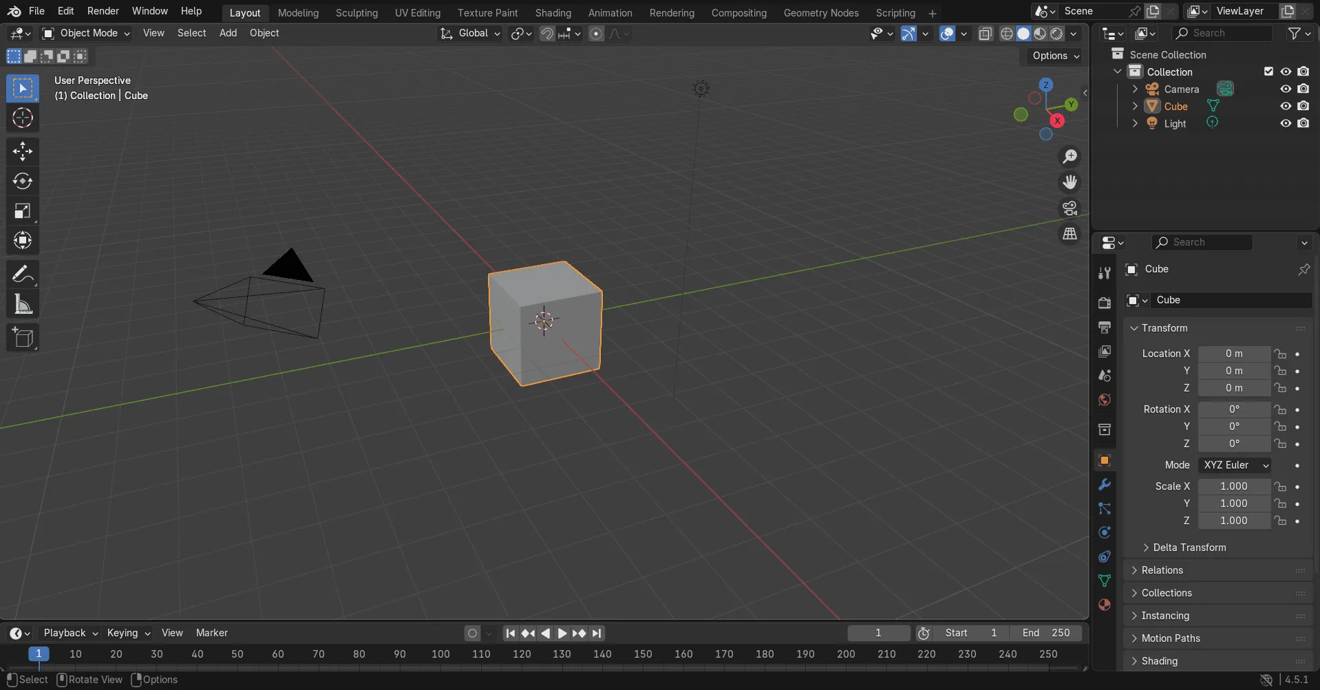 Blender from scratch
